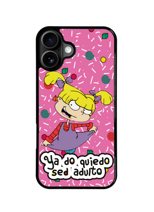 Funda Para Celular Rugrats Ya No Quiero Ser Adulto #4