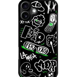 Funda Celular Diseño Cantante Feid Ferxxo Negro
