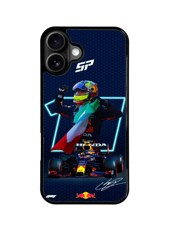 Funda Para Celular Checo Perez F1 Red Bull #86