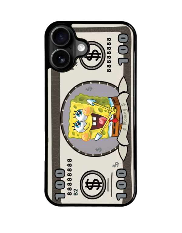 Funda Para Celular Bob Esponja Billete