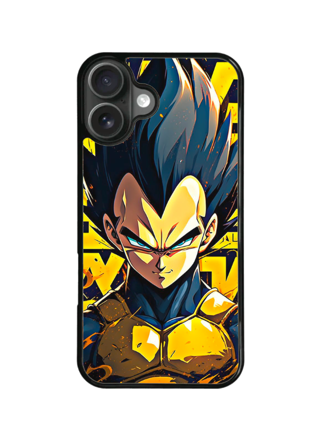 Funda Celular Anime Manga Dragon Ball Z Vegeta dorado #56