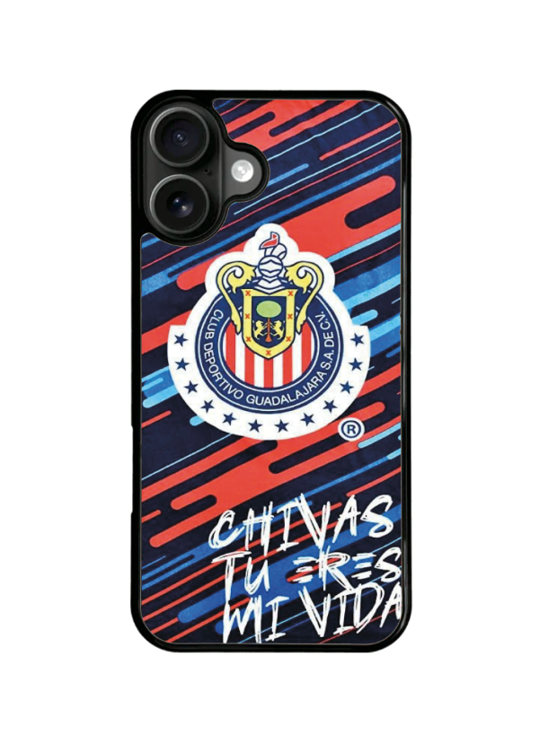 Funda Celular Futbol Liga Mx Chivas #15