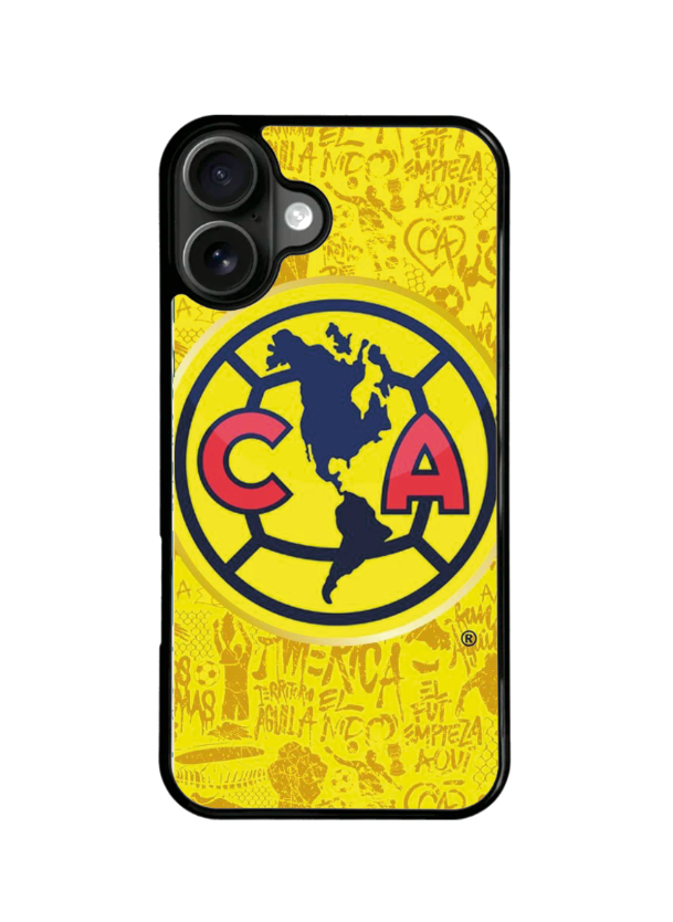 Funda Celular Futbol Liga Mx Aguilas America #3