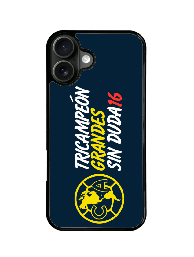 Funda Celular Futbol Liga Mx Aguilas America Tricampeon #9
