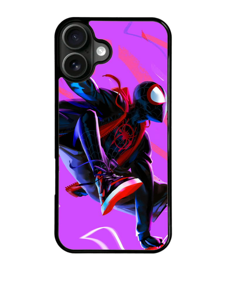 Funda Celular SuperHeroes Spiderman Spiderverse Miles Morales #16