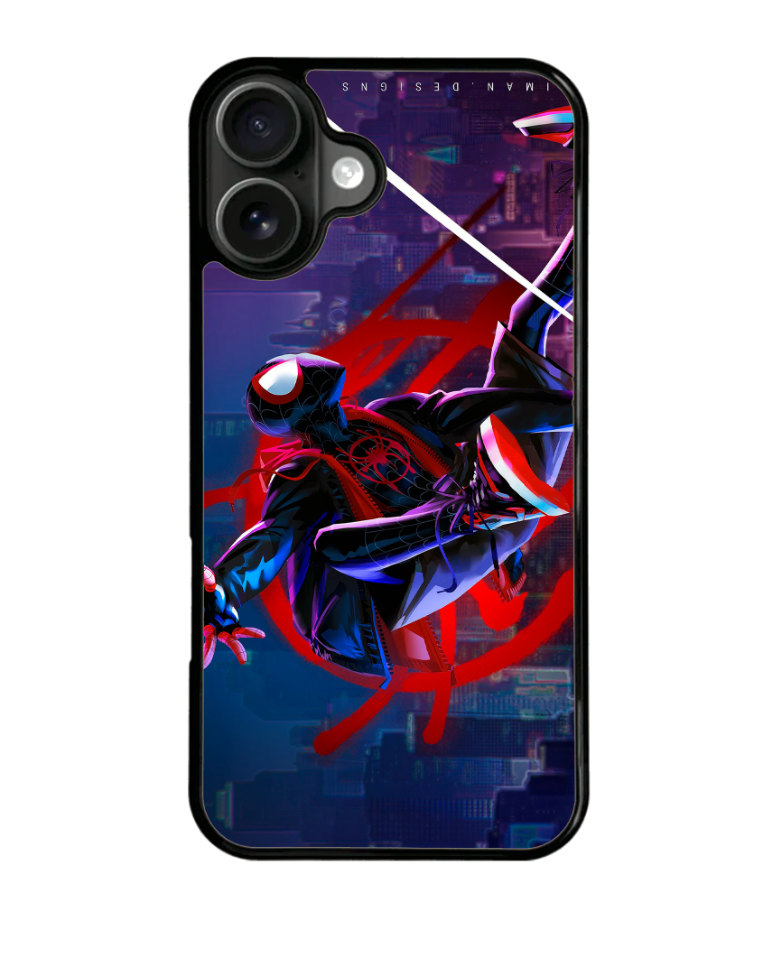 Funda Celular SuperHeroes Spiderman Spiderverse Miles Morales #24