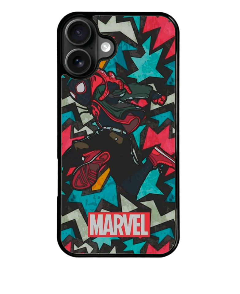 Funda Celular SuperHeroes Spiderman Spiderverse Miles Morales #56