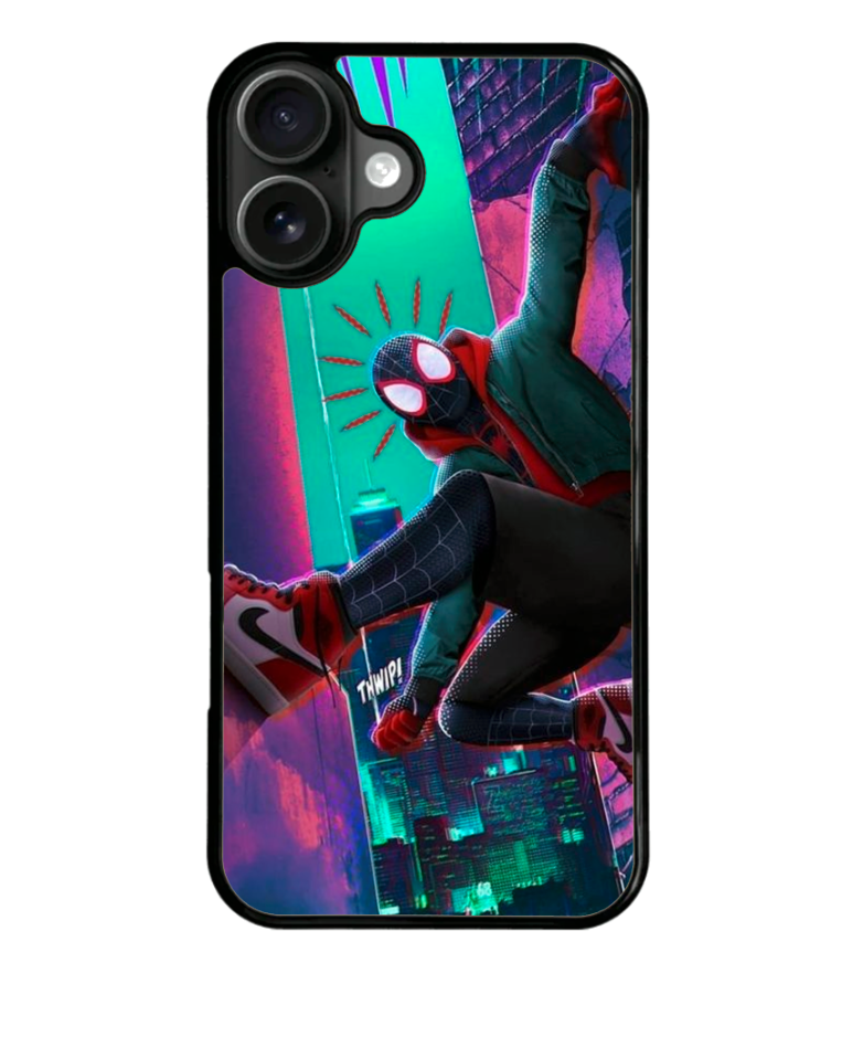 Funda Celular SuperHeroes Spiderman Spiderverse Miles Morales #60