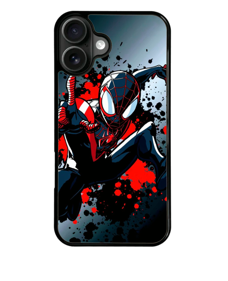 Funda Celular SuperHeroes Spiderman Spiderverse Miles Morales #63