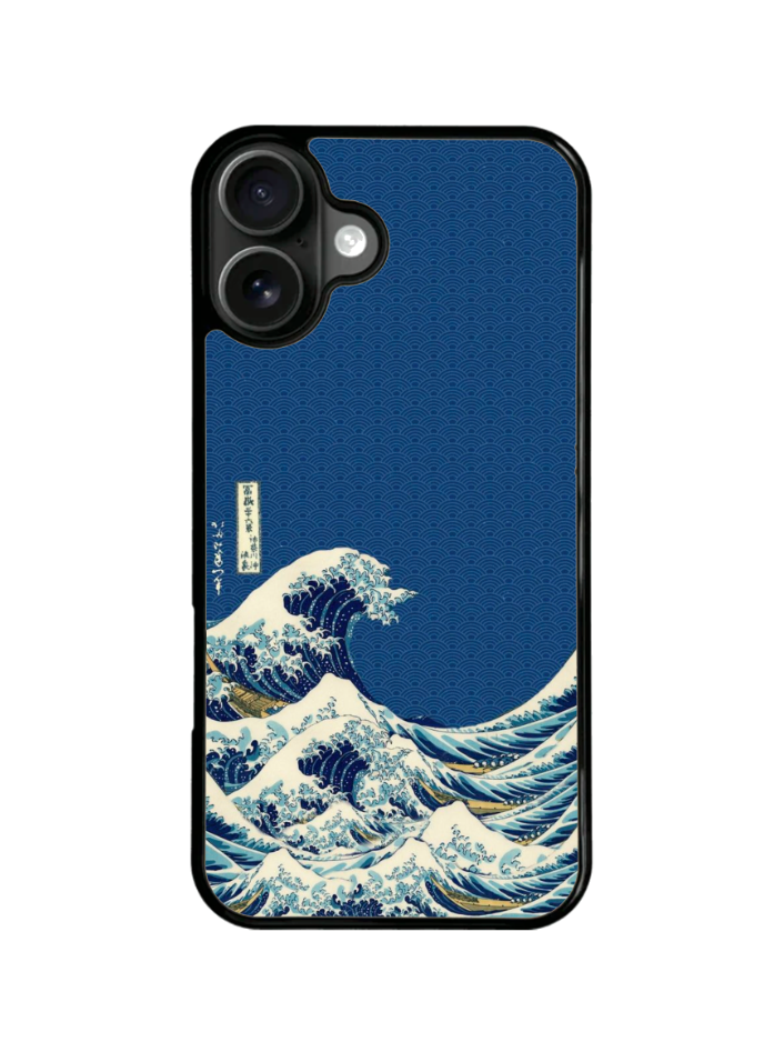 Funda Celular Pintura Gran Ola Japonesa #2