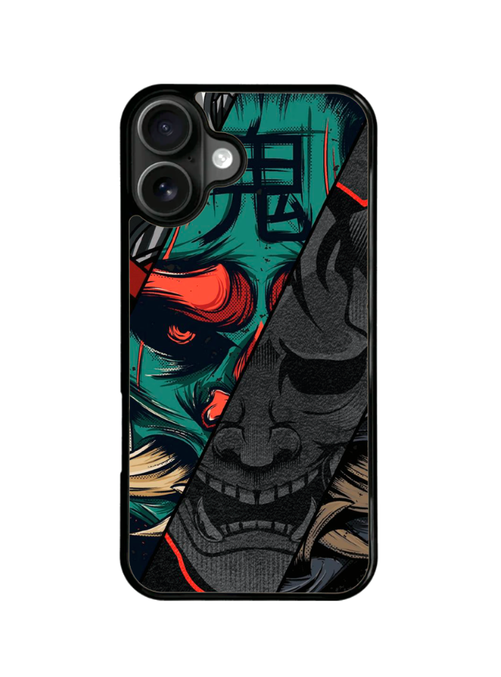 Funda Celular Demonio Mascara Japonesa