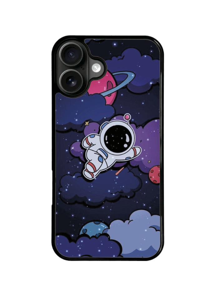 Funda Celular Espacio Astranouta Dibujo Cartoon #10