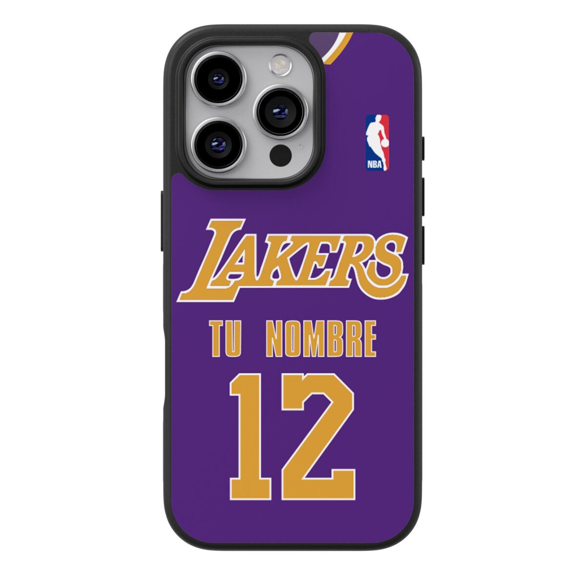 Funda Celular NBA LA Lakers Morado Personalizado