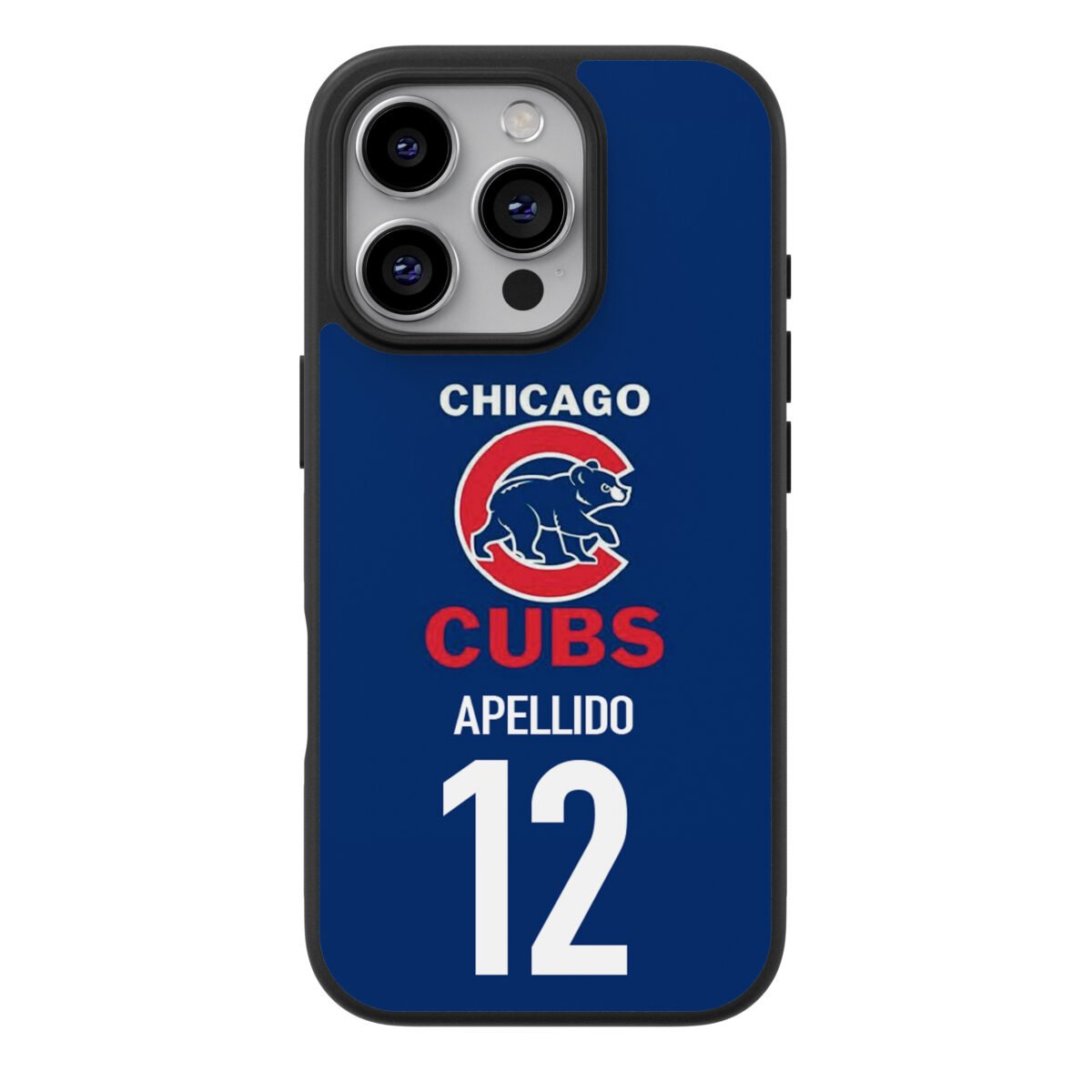 Funda Celular Beisbol Chicago Cubs Personalizada
