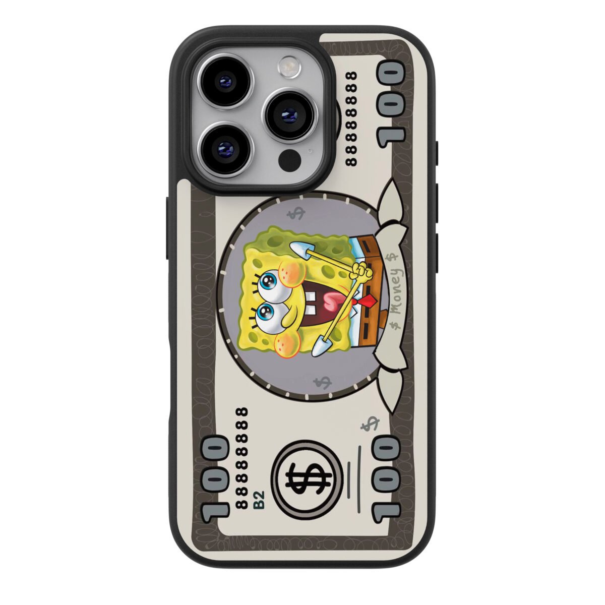 Funda Celular Bob Esponja Billete #1