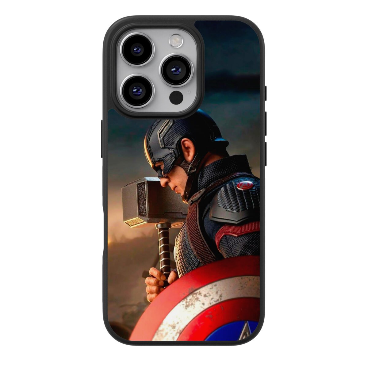 Funda Celular SuperHeroes Capitán América Martillo Thor #1