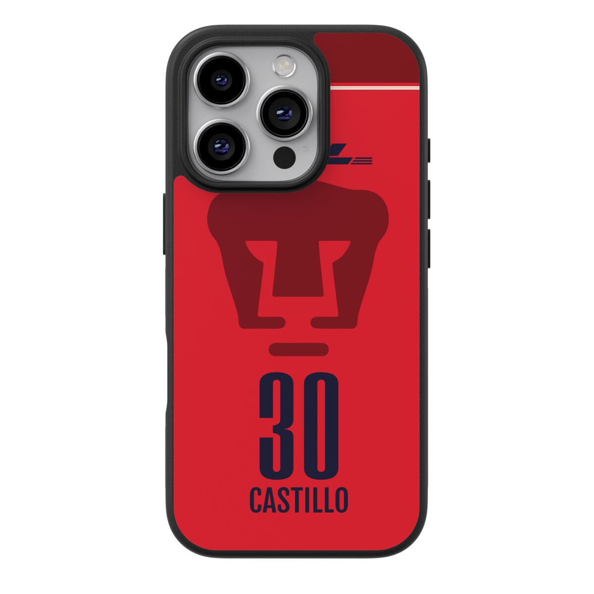 Funda Celular Fútbol Pumas MX Personalizada con nombre #13