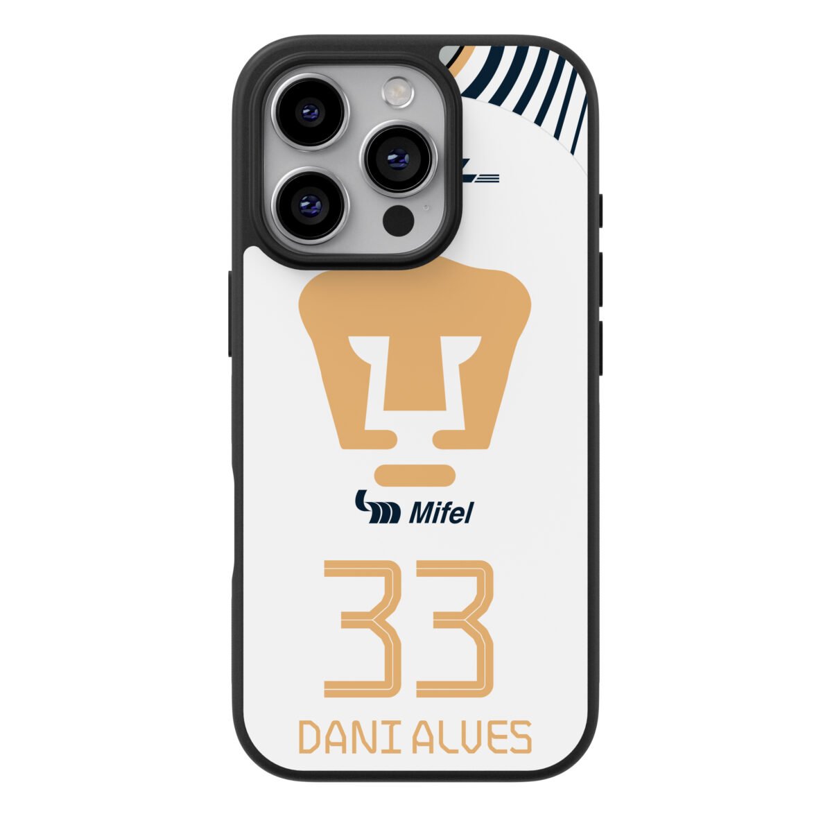 Funda Celular Fútbol Pumas MX Personalizada con nombre #5