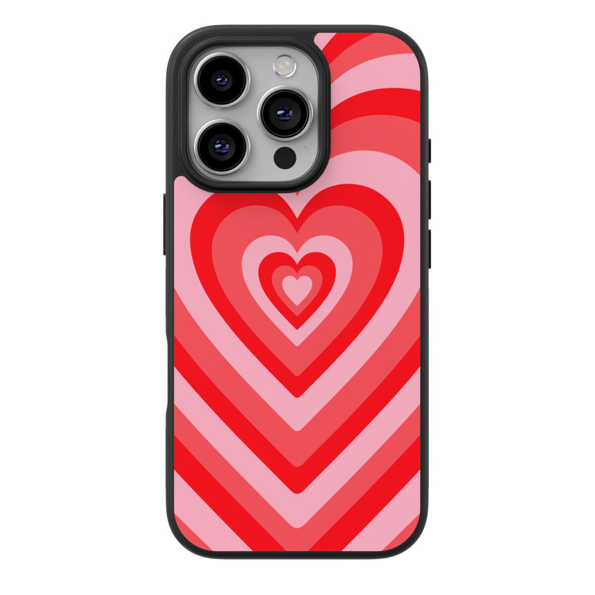 Funda Celular Corazones Rojo