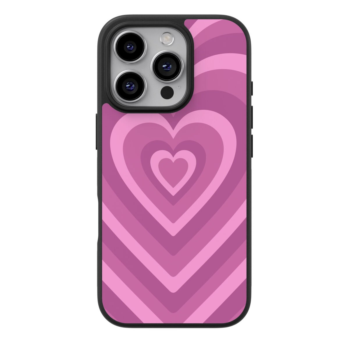 Funda Celular Corazones Rosa Mexicano