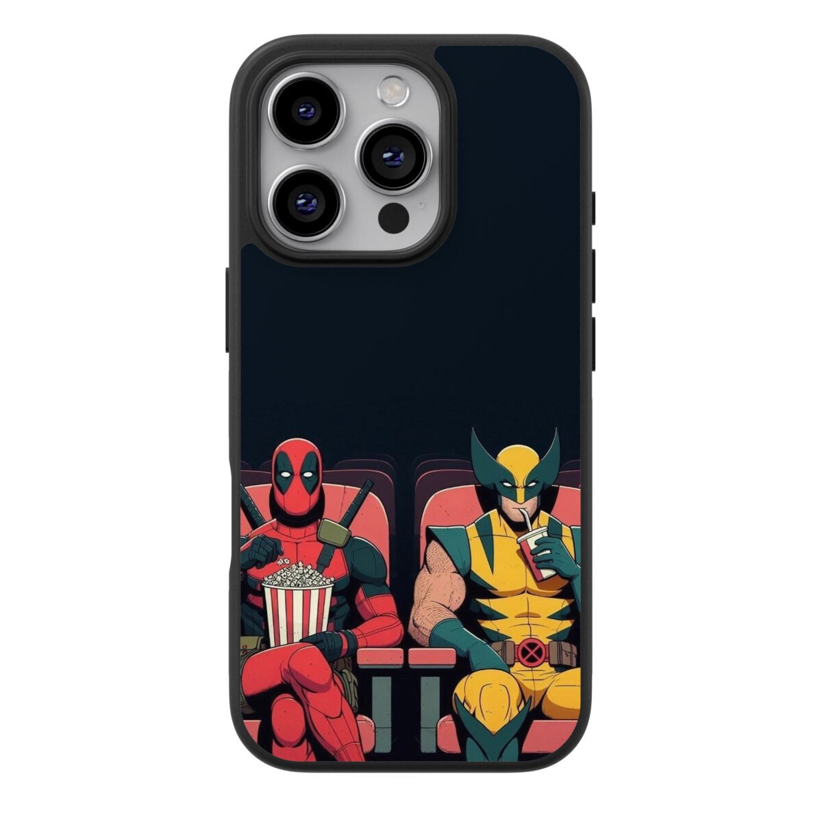 Funda Celular SuperHeroes Comic Wolverine y Deadpool #10