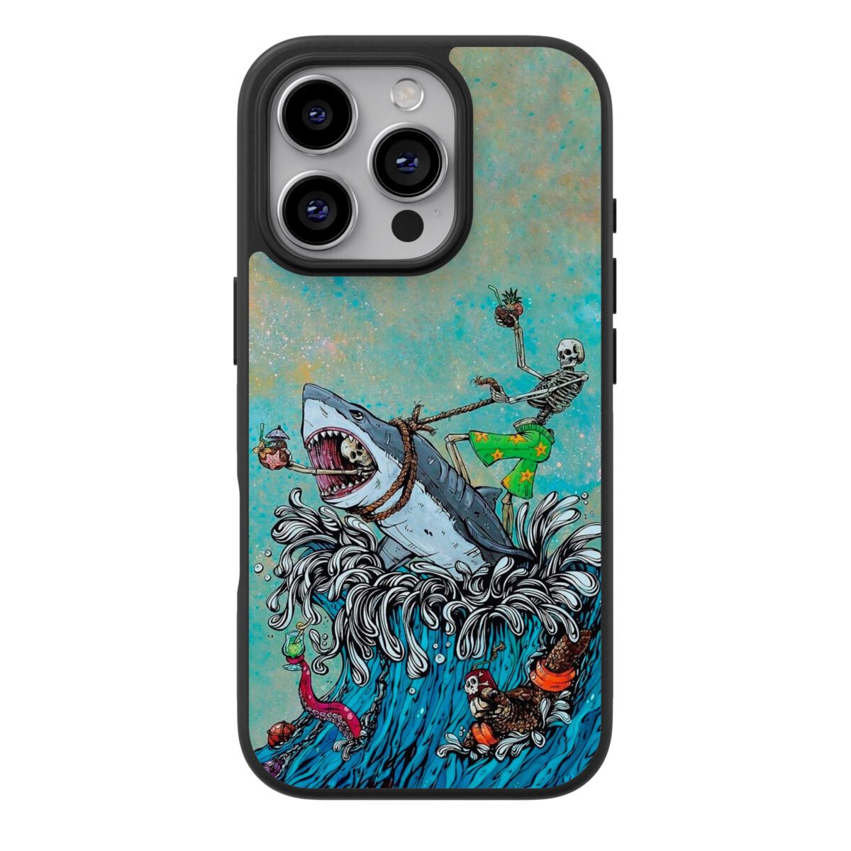 Funda Celular Calavera Shark Extreme