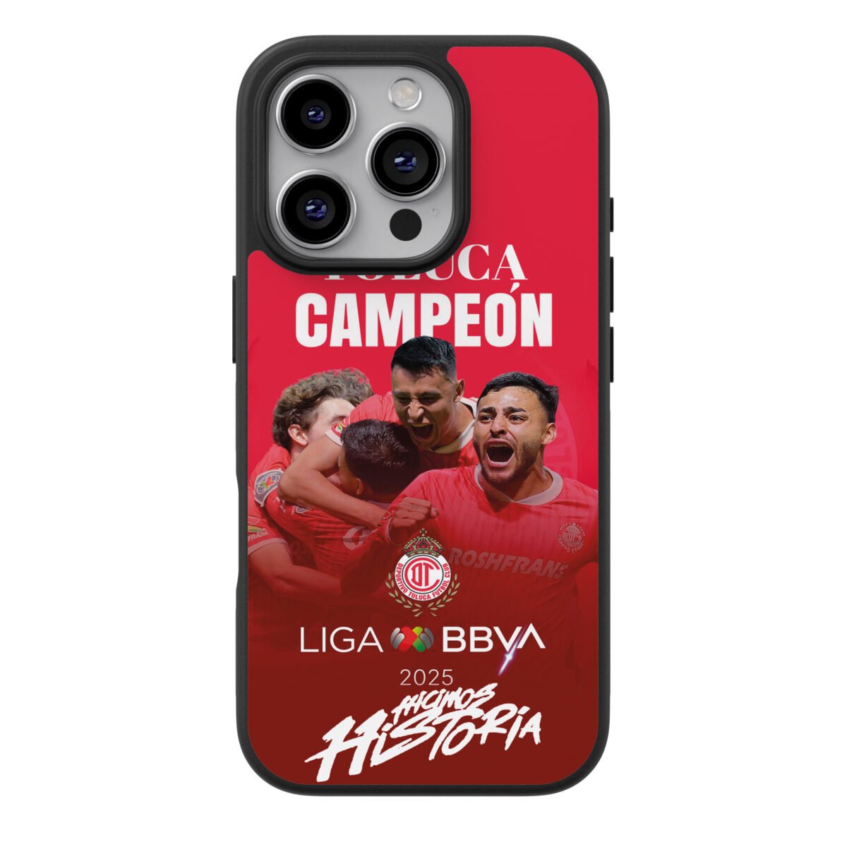 Funda Celular Fútbol Toluca FC Diablos Rojos #6