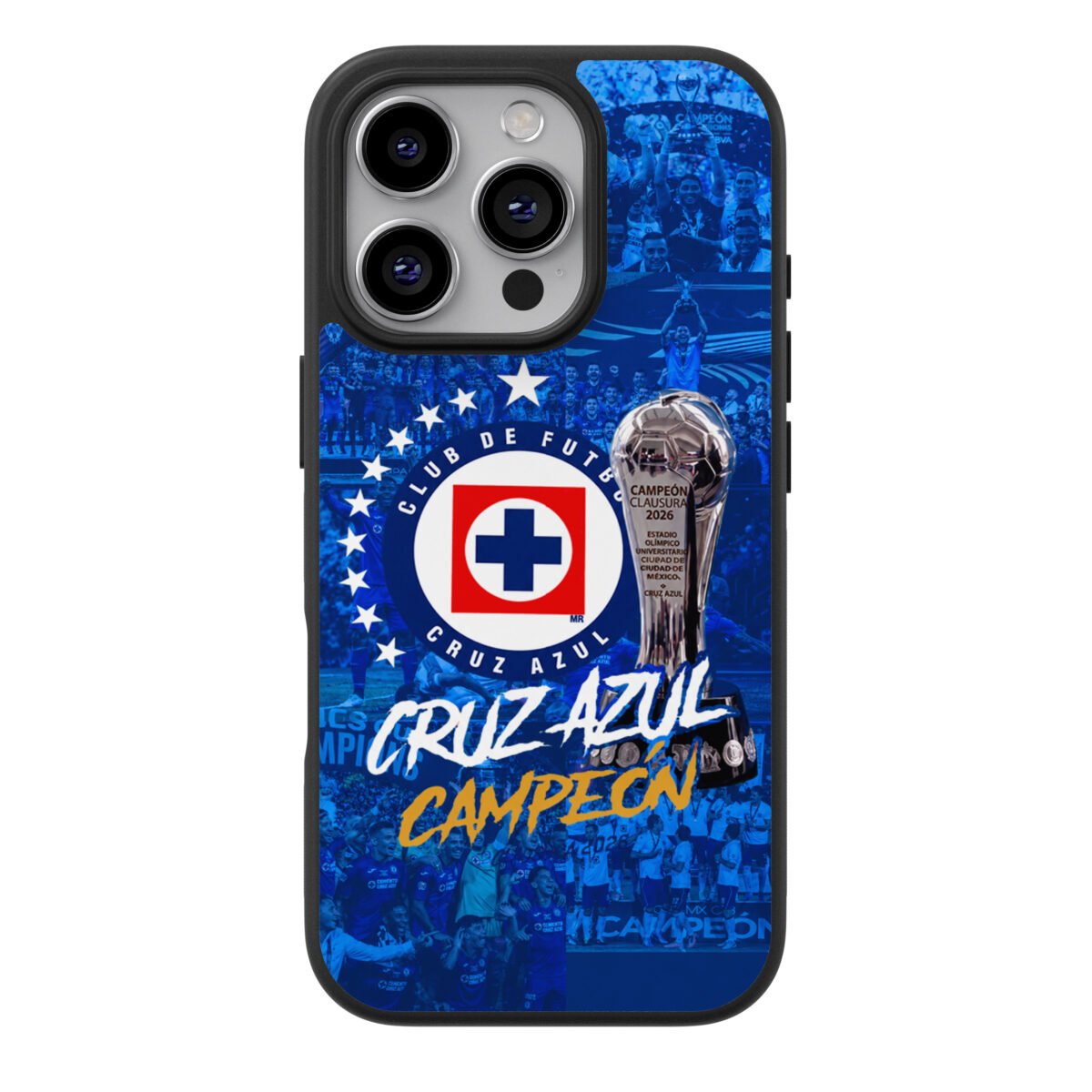 Funda Celular Futbol Liga Mx Cruz Azul Campeon #9