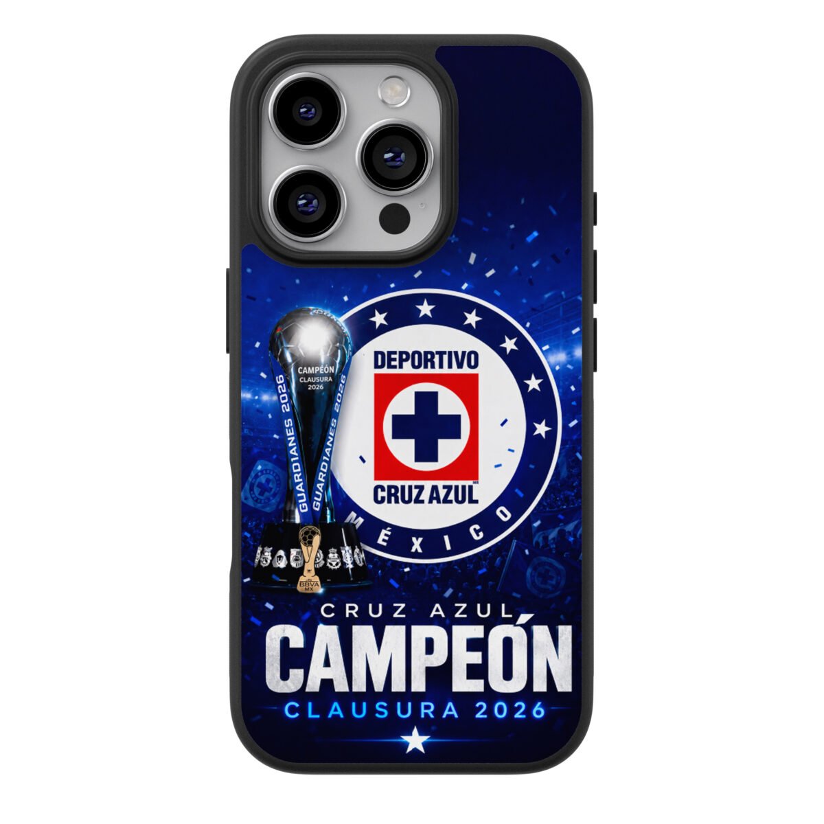 Funda Celular Futbol Liga Mx Cruz Azul Campeon #6