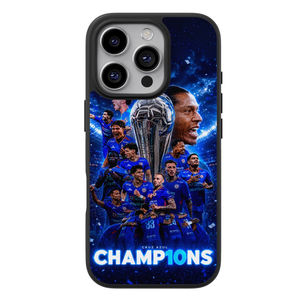 Funda Celular Futbol Liga Mx Cruz Azul Campeon #3