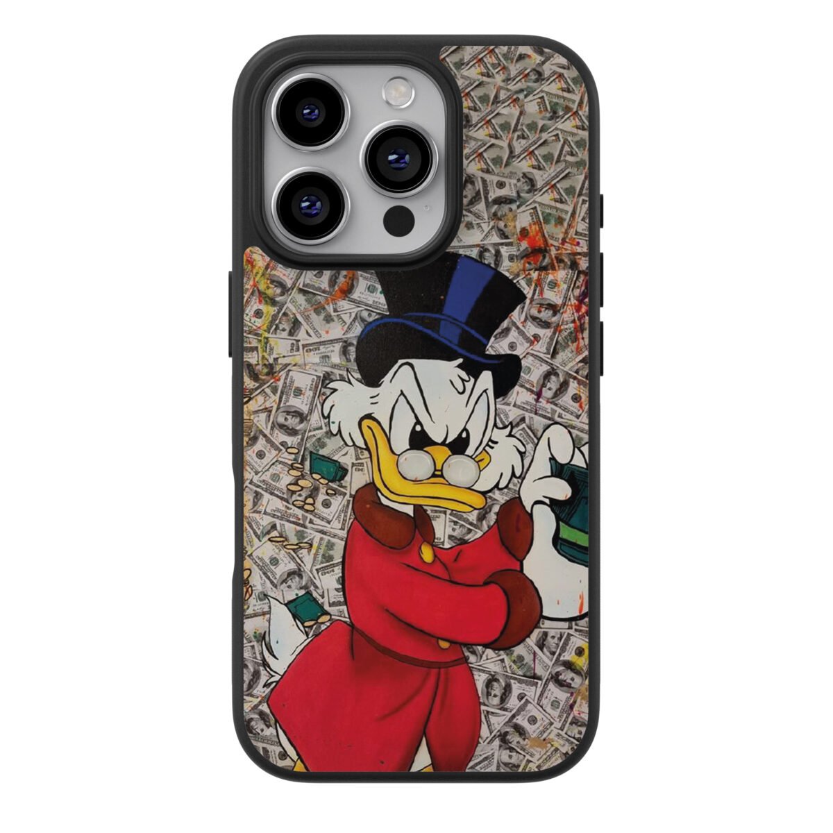 Funda Bitcoin Satoshi Tio Rico Mac Pato Millonario #4
