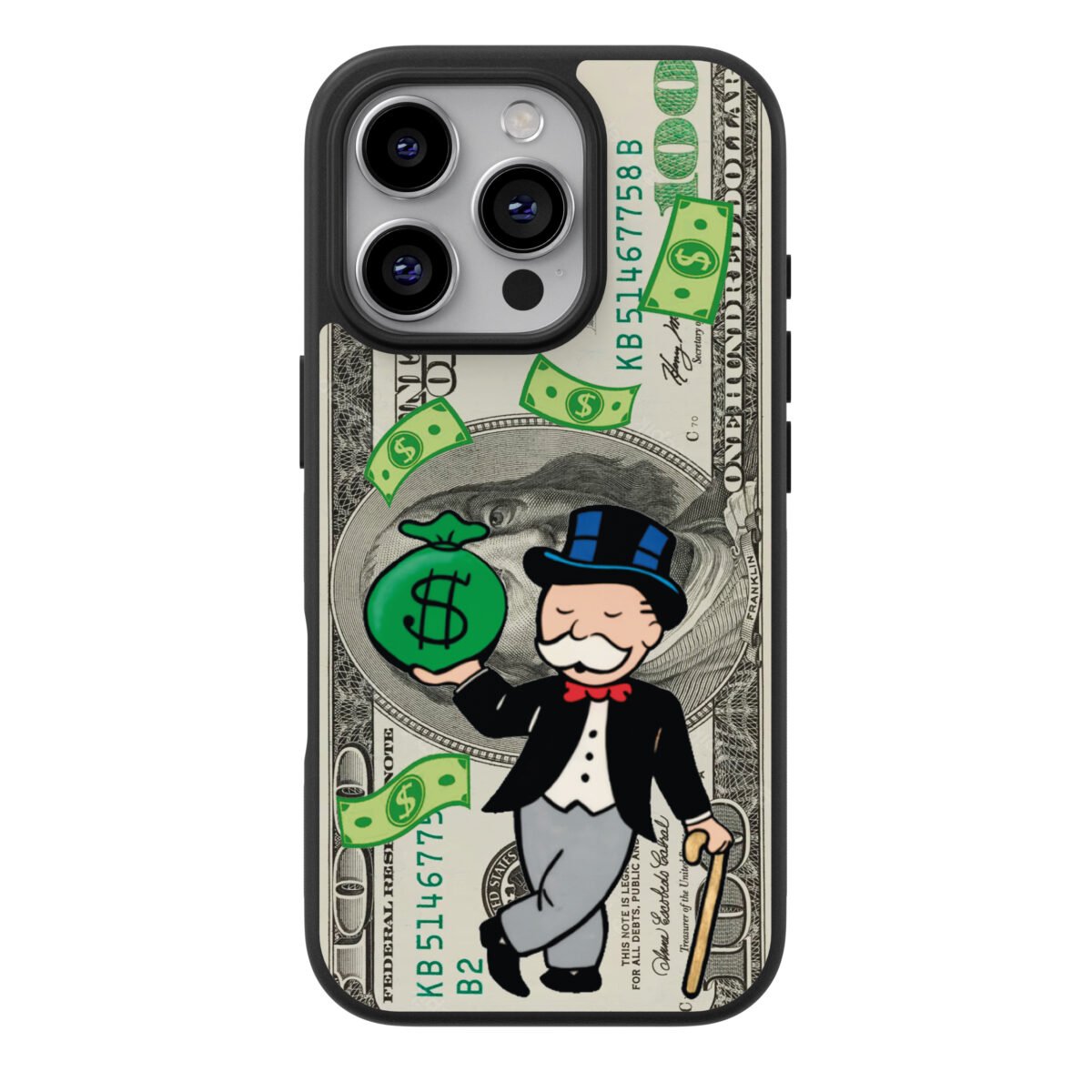 Funda Bitcoin Satoshi Tio Rico Mac Pato Millonario #3