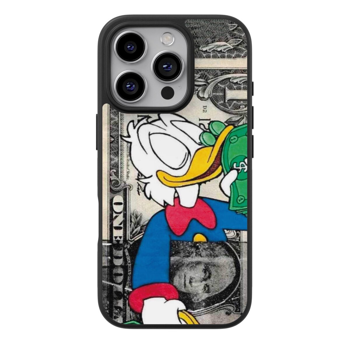 Funda Bitcoin Satoshi Tio Rico Mac Pato Millonario #1