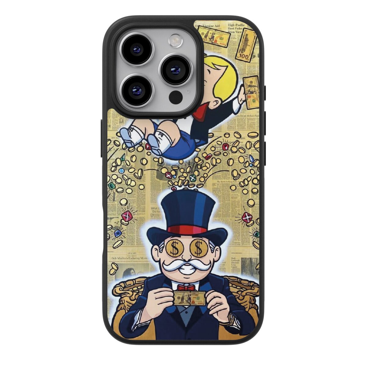 Funda Bitcoin Satoshi Tio Rico Mac Pato Millonario #11